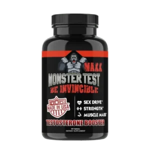 Monster Test Maxx Testosterone Booster de Angry Supplements (90 tabletas)