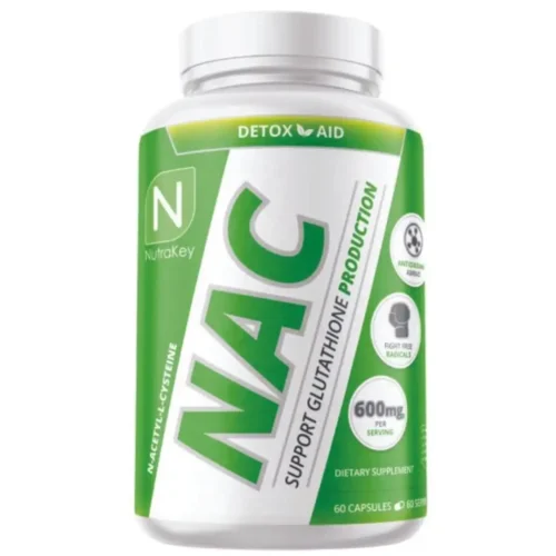 NAC 60 Cápsulas NutraKey - Apoyo a la Producción de Glutatión