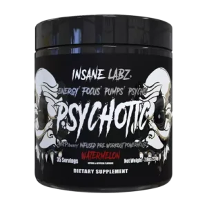 Psychotic Black Pre-Workout de Insane Labz (35 servicios)