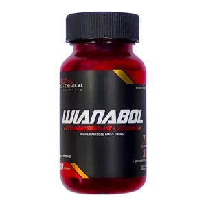 Wianabol 90 Cápsulas Real Chemical suplemento para ganancia de masa muscular