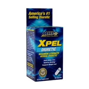 Xpel Diuretic MHP 80 Cápsulas - Diurético Herbal de Máxima Potencia