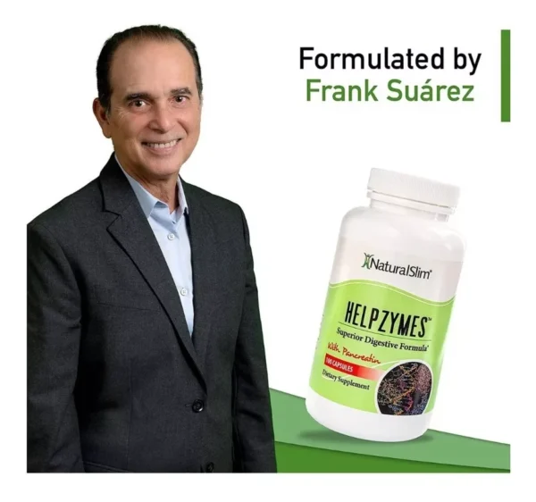 Helpzymes Superior Digestive Formula 100 Cápsulas | NaturalSlim - Imagen 4