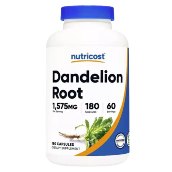 Dandelion Extract 1,575mg – 180 Cápsulas Nutricost