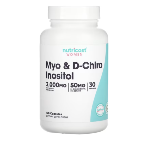 Myo & D-Chiro Inositol 2000mg 120 cápsulas - Nutricost