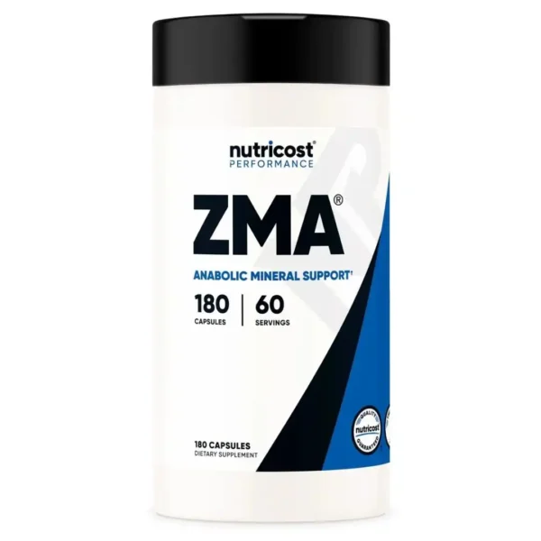 ZMA Apoyo Mineral Anabólico 180 cápsulas - Nutricost