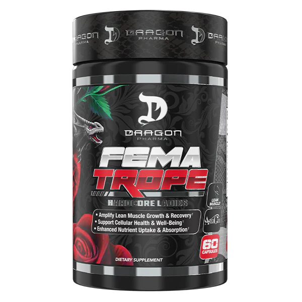 FemaTrope Dragon Pharma Hardcore Ladies 60 Cápsulas