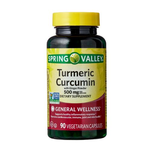 Turmeric Curcumin 500mg 90 cápsulas Spring Valley