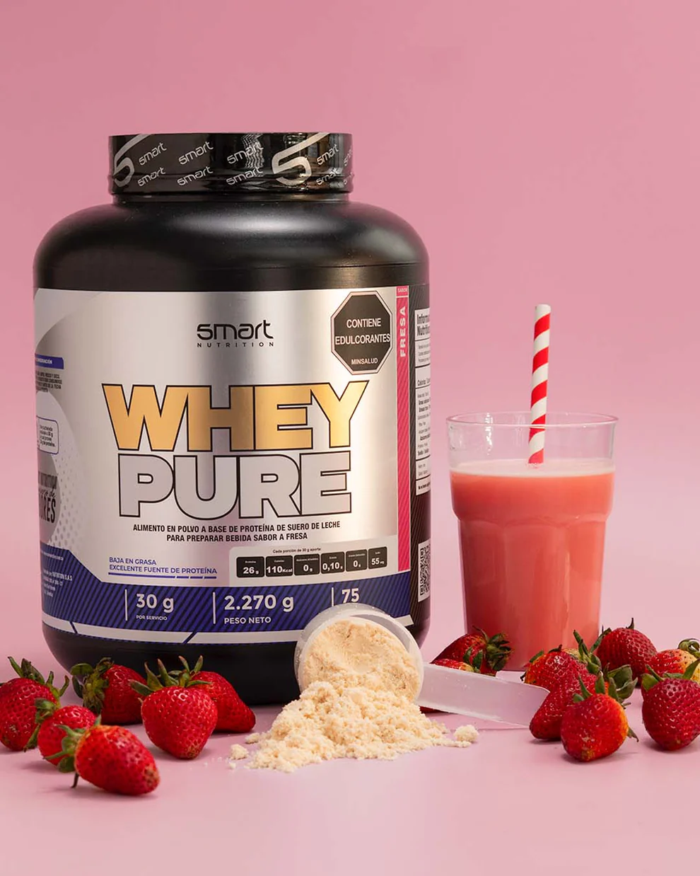 Whey Pure 5 Libras | Smart Nutrition - Imagen 3
